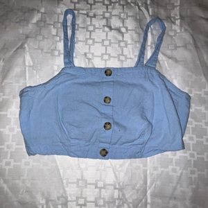 Light Blue Tube Top